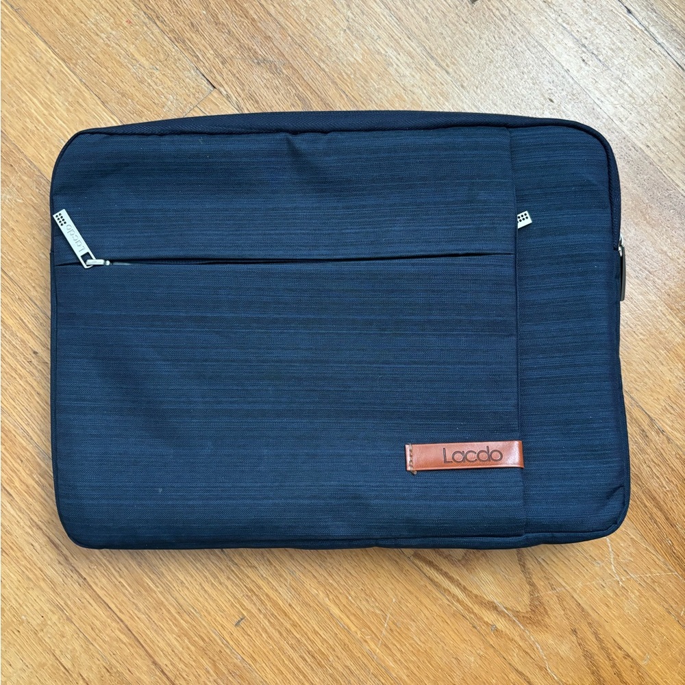 Lacdo Navy Laptop Bag for Men